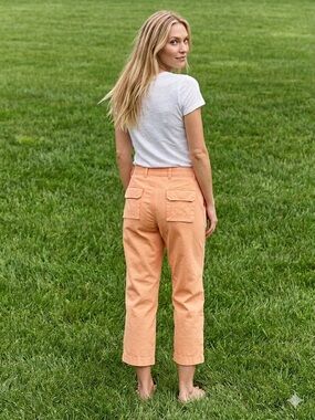GAP Peach-Orange Casual Pants